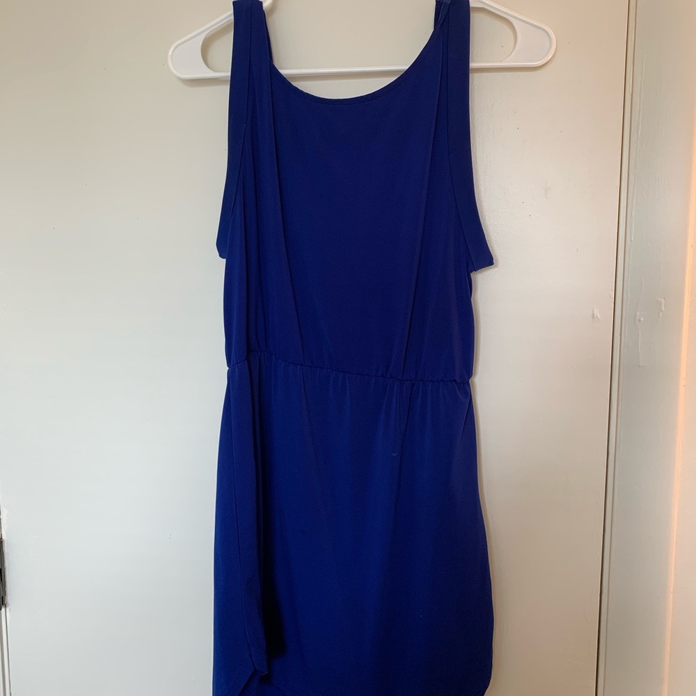 H&M blue mini dress